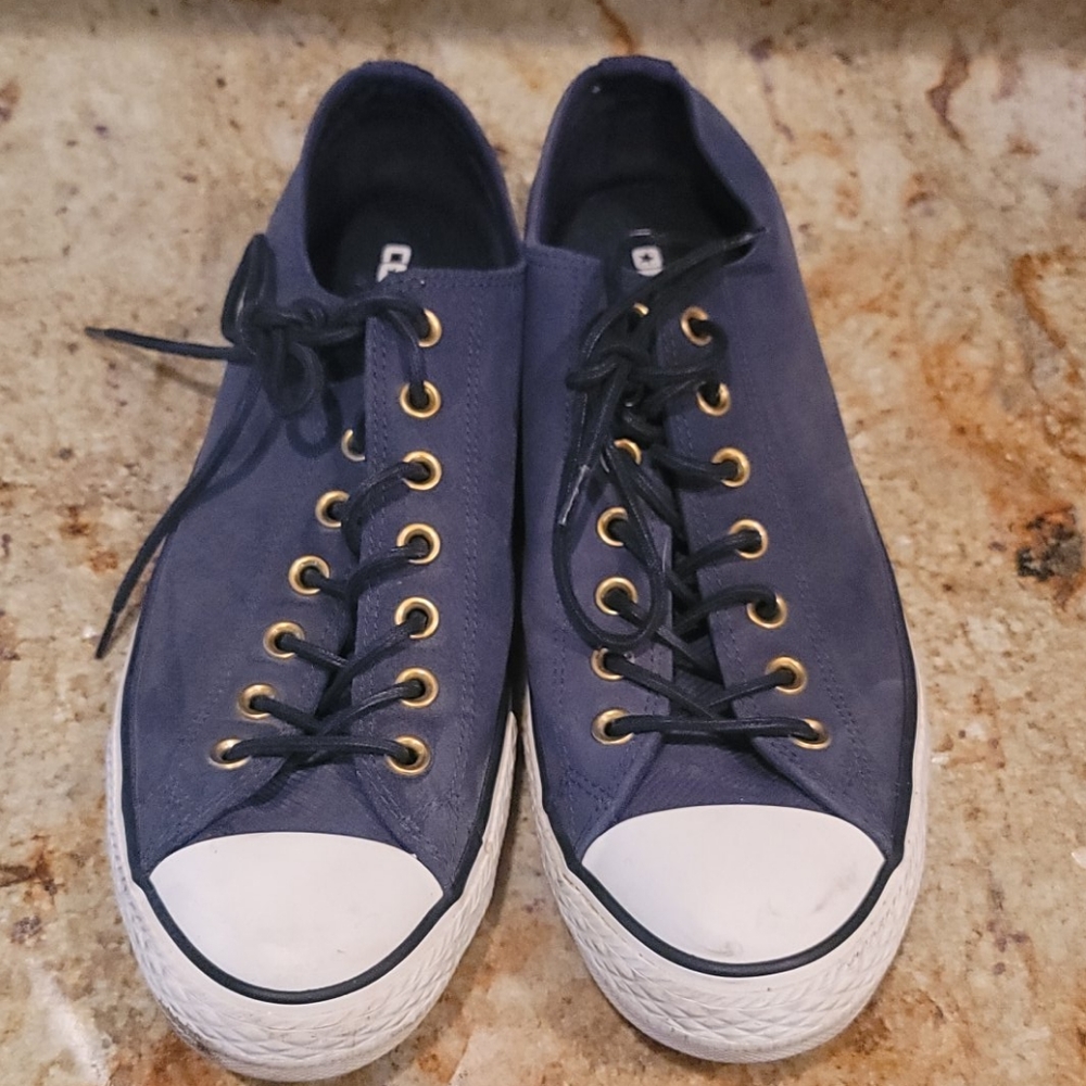 Converse Navy Suede Men's 9.5